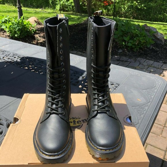 Dr. Martens Luana 14-eye Side-Zip Boot LAST ONE - Picture 3 of 13